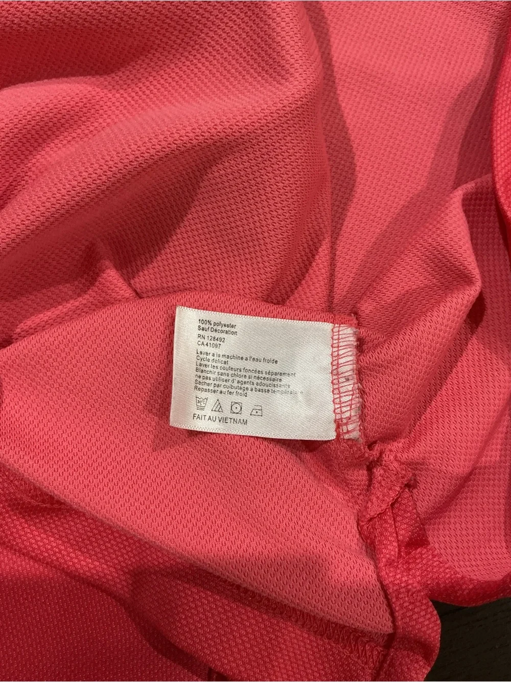 Greg Norman Collection Men's Polo Shirt in Bright Pink